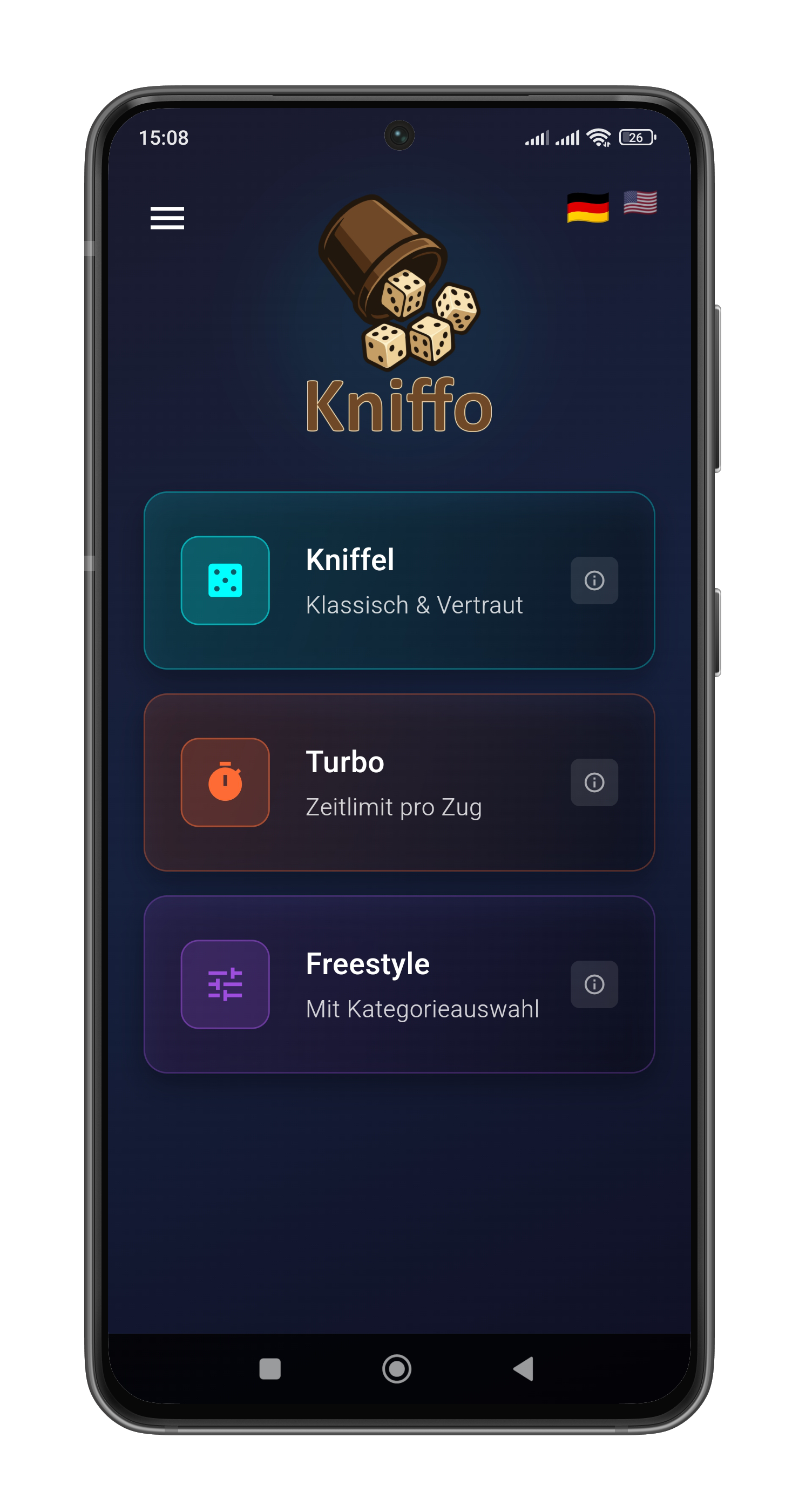 Kniffo App Screenshot